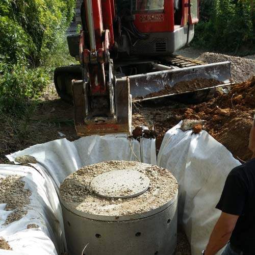 Pose de puisard Île-de-France